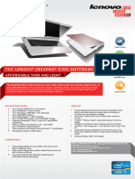 Lenovo Ideapad S300 Datasheet