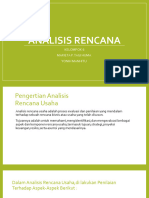 Analisis Rencana Usaha-Kel 6