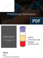 Phlebotomy Techniques