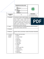 SOP Pemeriksaan Malaria