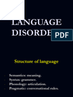 5 - Language Disorders 5