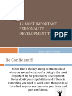 12 Most Important Personality Development Tips