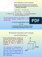 Piezoelectric Parameters