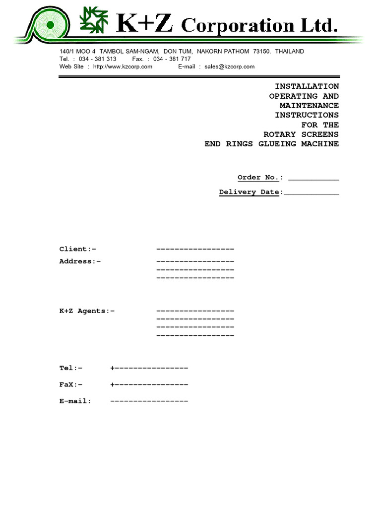 Rotary Screen End Ring Gluing Unit | PDF | Manufactured Goods | Equipment