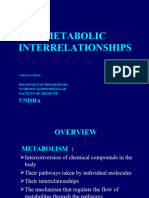 Metabolic Interrelationships Rev 2020-Lecture-Stds