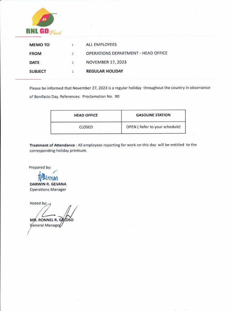 Holiday Memo Bonifacio Day PDF