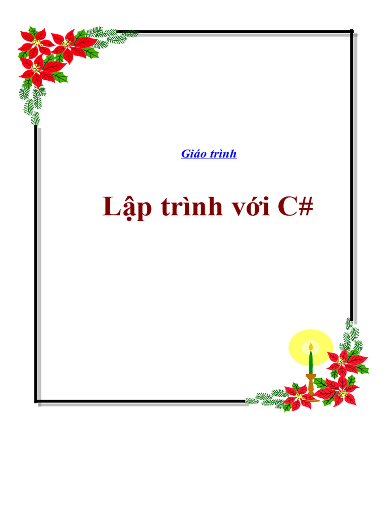 Giao trinh lap trinh c pdf