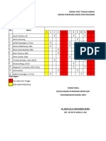 Jadwal Piket THL Bulan Juni