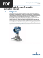 Technical Note How To Calculate Pressure Transmitter Calibration Intervals en 7432098