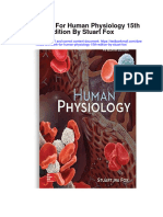 Test Bank For Human Physiology 15th Edition by Stuart Fox