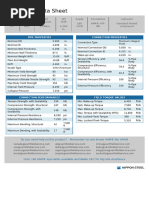 Connection Data Sheet: OD Weight Wall Th. Grade API Drift Connection ...