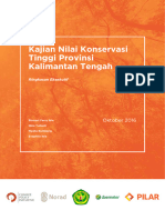 Kajian Nilal Konservasi Tinggi Provinsi Kalimantan Tengah