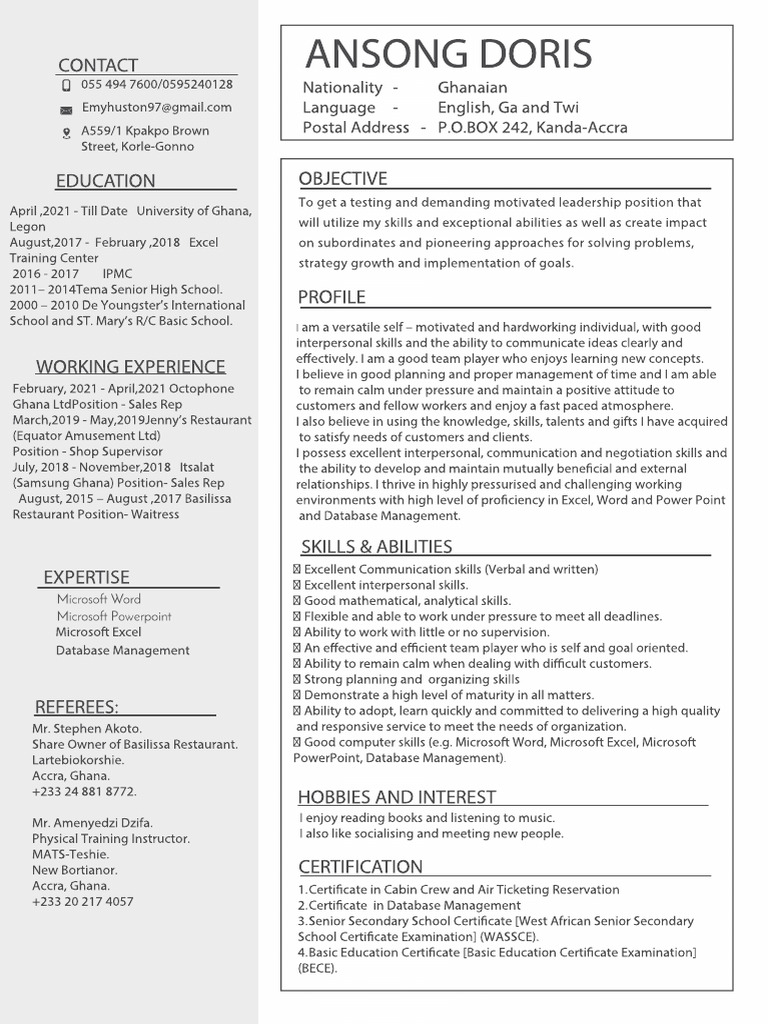 Updated CV | PDF