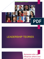 LEADERSHIPTEORIES