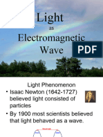 Light As Electromagnetic Wave