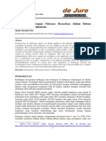 Eksistensi Penerapan Ultimum Remedium Dalam Sistem Hukum Pidana Indonesia