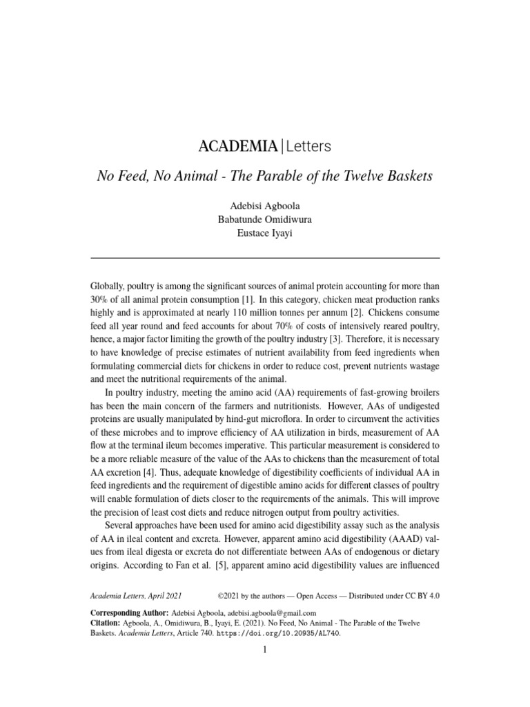 no-feed-no-animal-the-parable-of-the-twe-pdf-nutrients-poultry