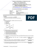 2021 - PKA - Kimia Koordinasi - Soal UTS Gasal 2023-2024