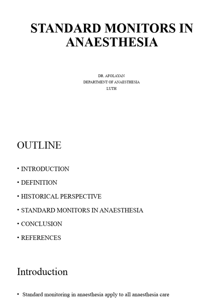 Reading Anesthesia Monitors Explained | PDF | Electrocardiography ...