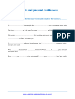 NEMpresent Tenses For Future Exercise 5