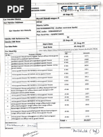 Aug Car Bill