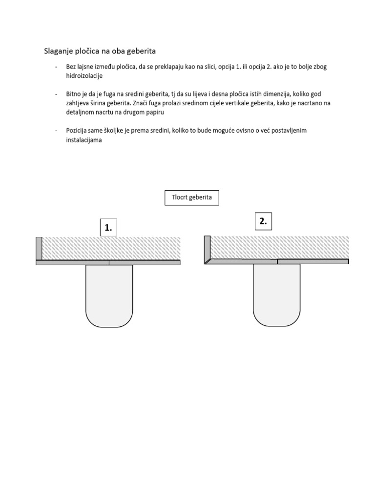 S9 - Slaganje Pločica Na Geberitu | PDF