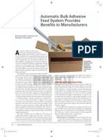 Benefits of Automatic Bulk Adhesive Feed Systems