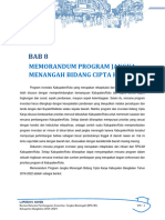 Bab 8 Memorandum Program Jangka Menengah Bidang Cipta Karya