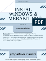 Tugas PPT Aij Instal Windows & Merakit PC