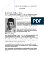 Biografi Pahlawan Kalimantan Selatan