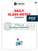 Geography 40 - Daily Class Notes - UPSC Sankalp Hinglish