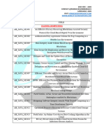 Major Cse Java Projects