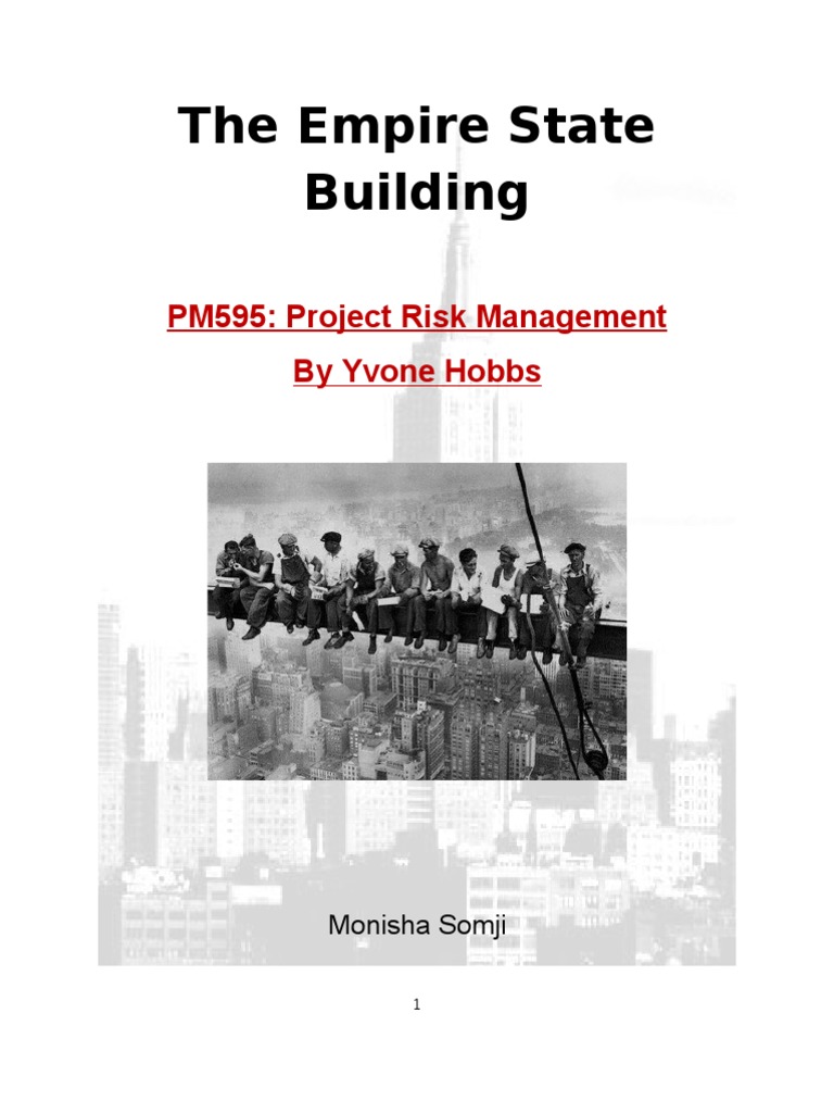 Empire State Building | PDF | Risk | Risk Management