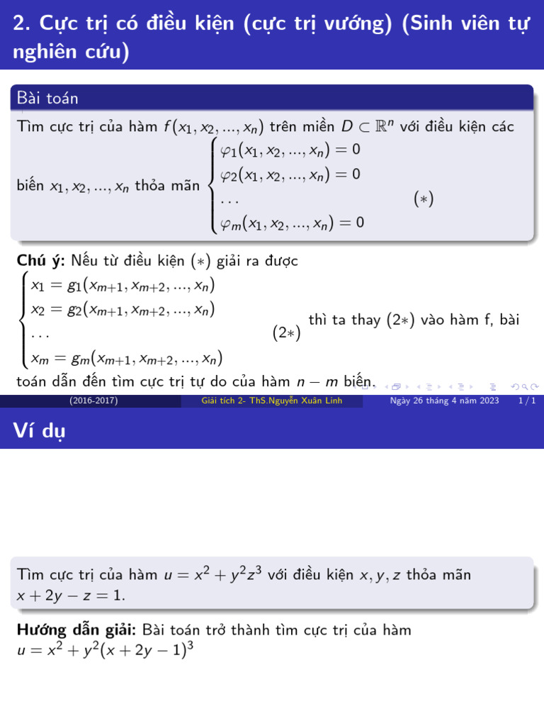 Giai tich ung dung ky thuat 3 chuong 1 cuc tri co dieu kien