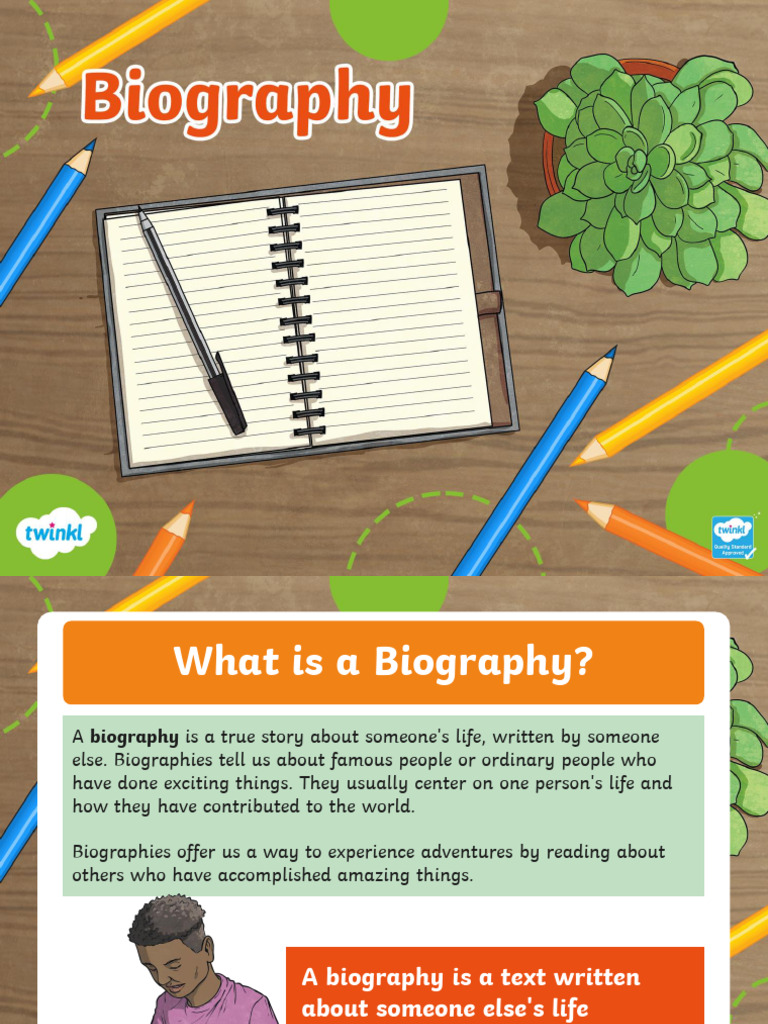 Biography Writing Powerpoint | PDF | History