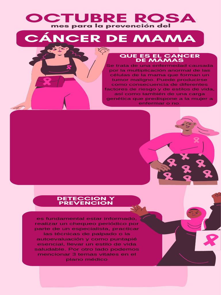 Prevención del Cáncer de Mama en Octubre | PDF