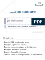 12 - Blood Groups