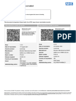 Dovada Vaccin 17.08.2021