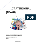 Deficit Atencional