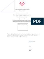 Annex 1 SOP Self-Inspection Supplier (SIS) Certificate - Trainer