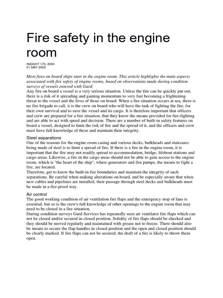 Fire safety in egine room download free pdf fires valve
