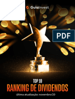 TOP 10 Ranking de Dividendos