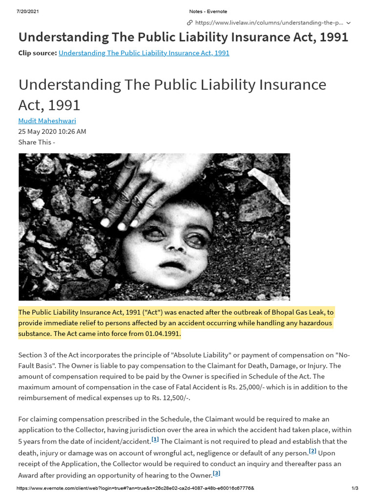 Understanding the public liability insurance pdf damages legal
