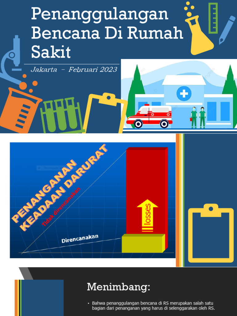 Penanggulangan Bencana Di Rumah Sakit - Okbi M | PDF