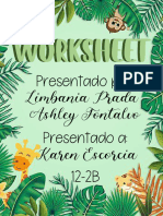 Worksheet, Limbania Prada y Ashley Fontalvo