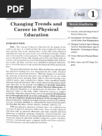 Trends and Careers in Physical Education | PDF
