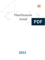 Plan Anual - 4º Año