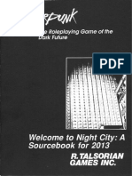 Pdfcoffee.com Cyberpunk 2013 Welcome to Night City PDF Free