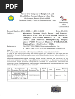 Vibration Damper Study Report and Damper Placement Chart For ACSR Grosbeak Conductor Nanjing Terui Power Material Co LTD China