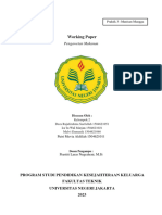 Working Paper - Kelompok 2 - Praktik Pengawetan Makanan (Penggulaan, Penggaraman Dan Pengasaman)